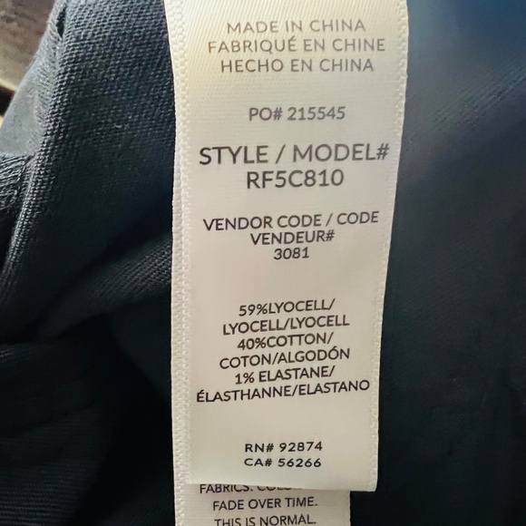 Splendid Carissa Cord Pant (Black) Size XS - Picture 6 of 14